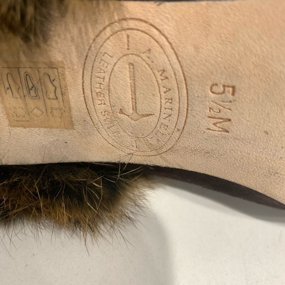 A. Marinelli  leather sole brown suede shoes - Picture 6 of 7